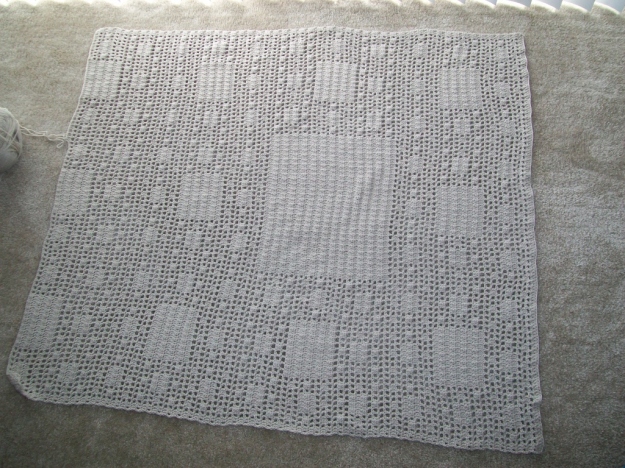 Sierpinski blanket in progress